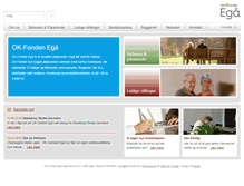 Tablet Screenshot of ok-egaa.dk